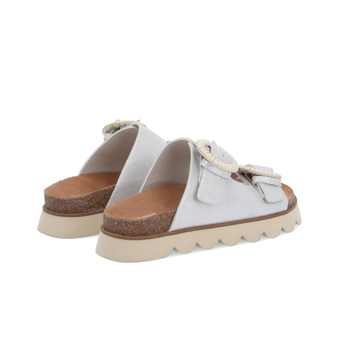 Sandalias De Mujer I Sandy Slap W Glitter Suede