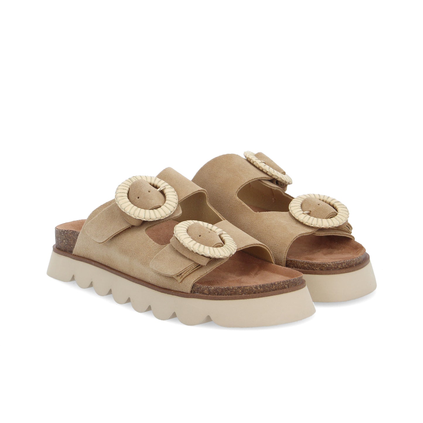 Sandalias De Mujer I Sandy Slap W Suede