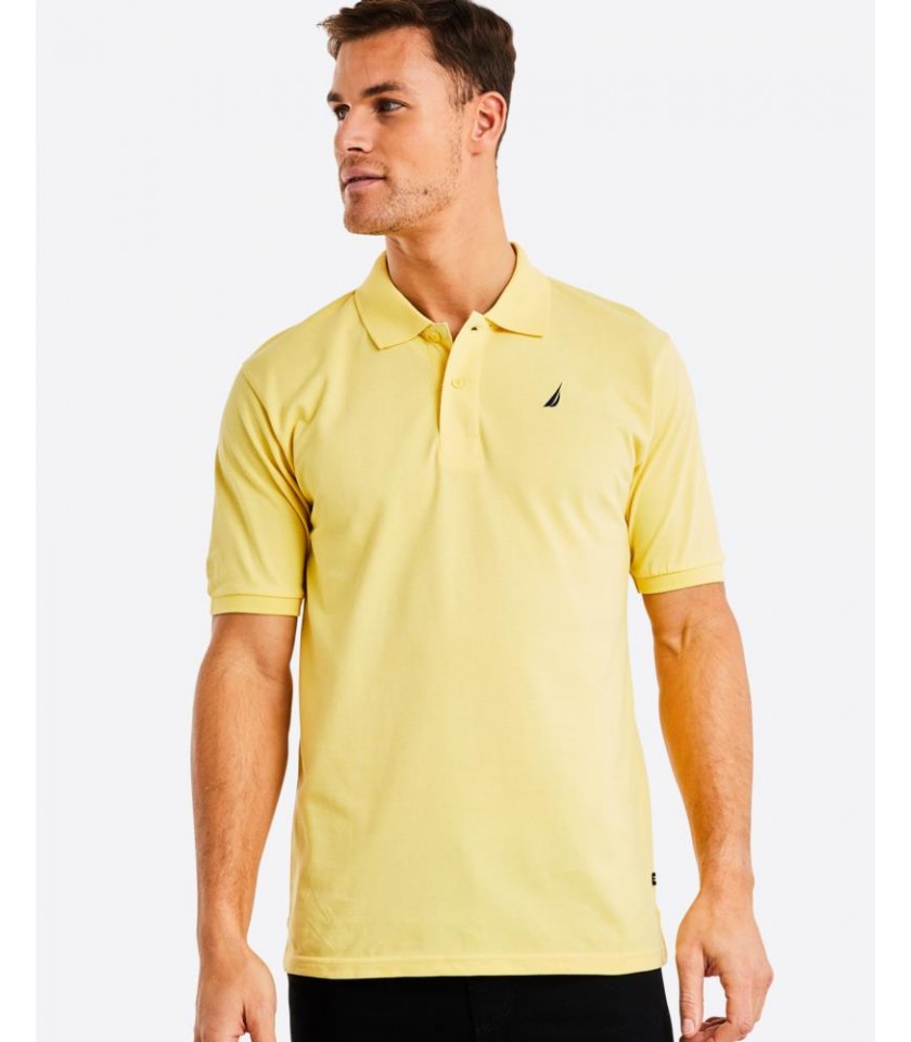 Nautica Polo Locke Tallas S Color Amarillo