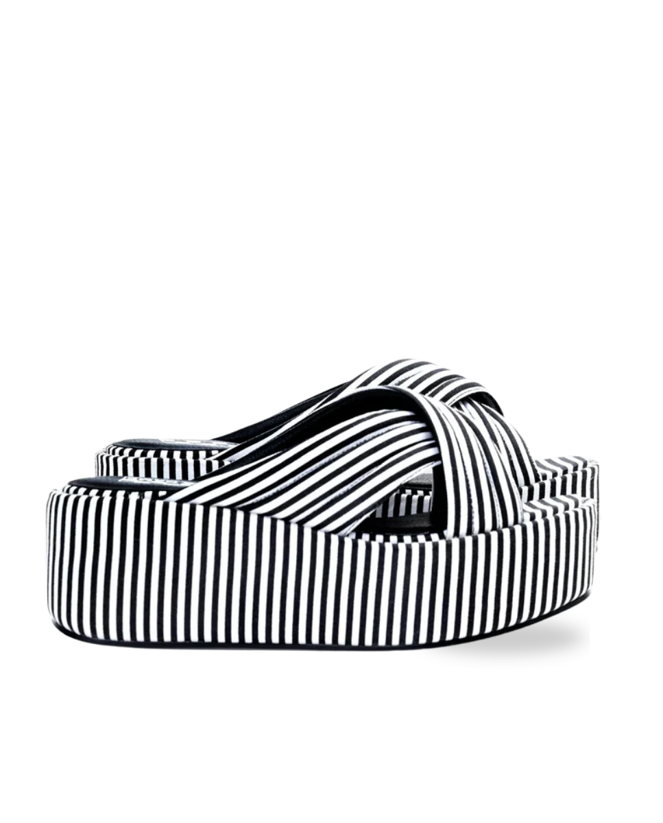 Zuecos De Mujer I Betty Mule Stripes